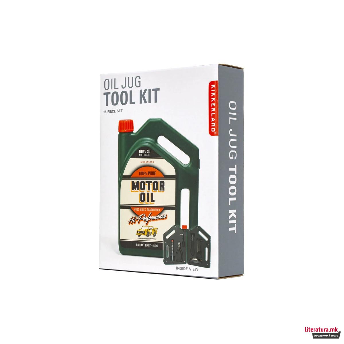 Кутија со алати, Oil jug tool kit