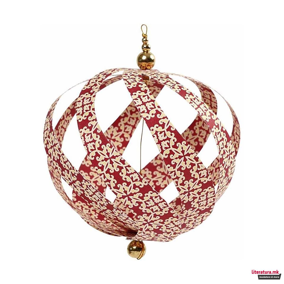Сет за изработка - Лампиони, Paper Strips and fitting kit