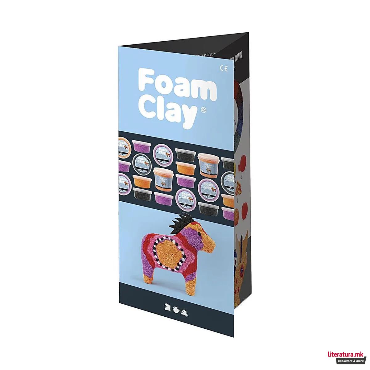 Флаер за реклама, Foam Clay Folder