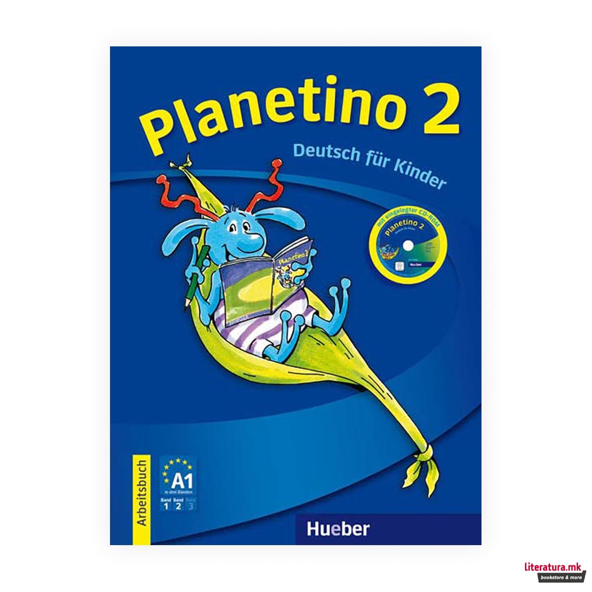 Planetino 2 - Arbeitsbuch - Deutsch für Kinder
