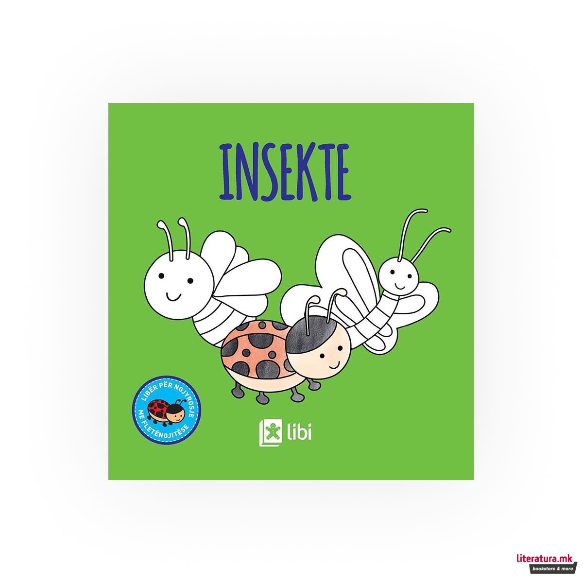 Libër për t'u ngjyrosur: Insekte 