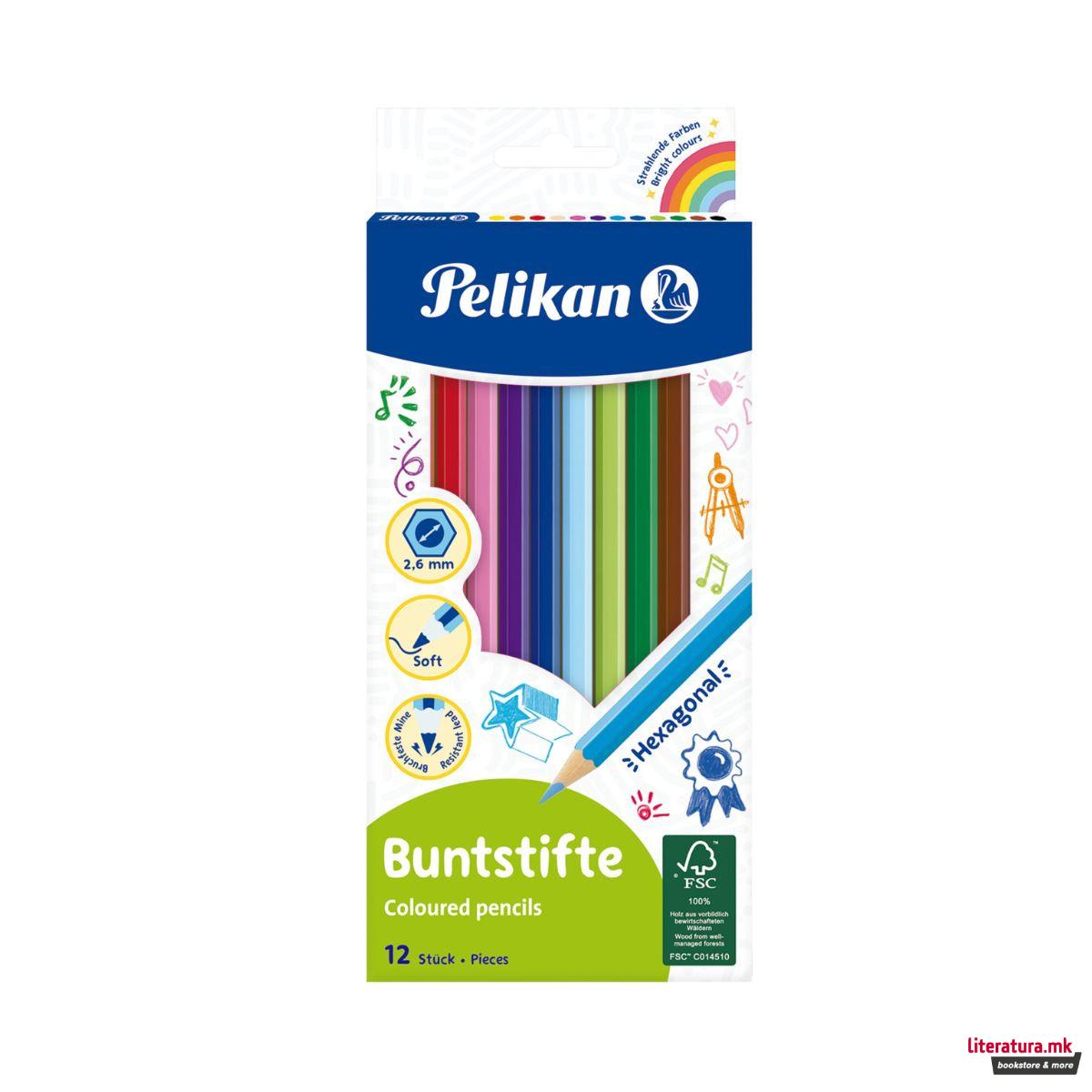 Дрвени боици, Pelikan, 1/12 