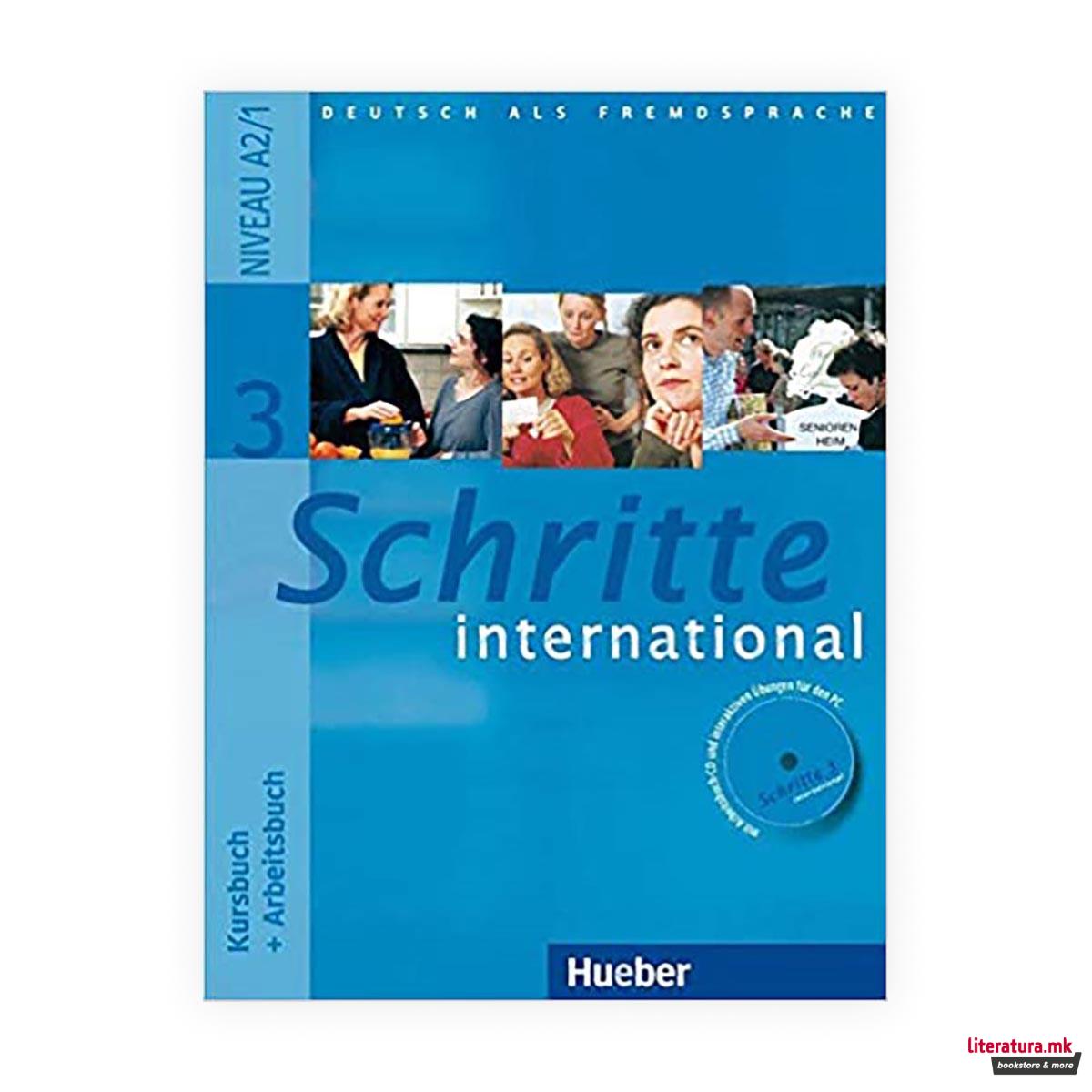 Schritte International 3: Kursbuch + Arbeitsbuch 