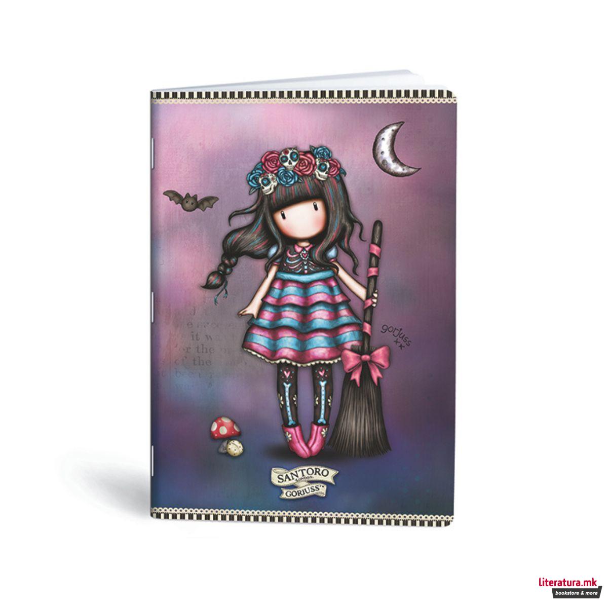 Тетратка, Lipa Mill/ Mar-Mar, Santoro - Gorjuss, A4, коцки