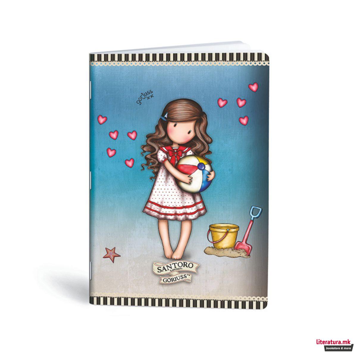 Тетратка, Lipa Mill/Mar-Mar, Santoro - Gorjuss, A5, коцки