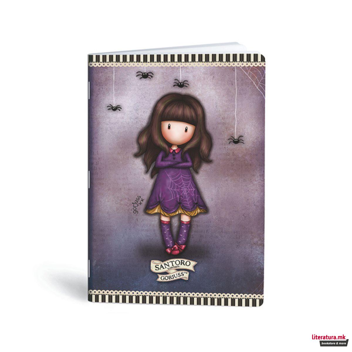 Тетратка, Lipa Mill/Mar-Mar, Santoro - Gorjuss, A5, коцки