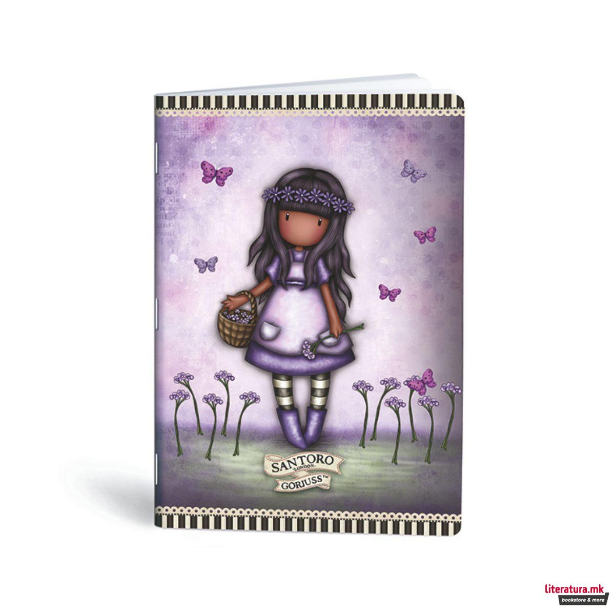 Тетратка, Lipa Mill/Mar-Mar, Santoro - Gorjuss, A5, коцки