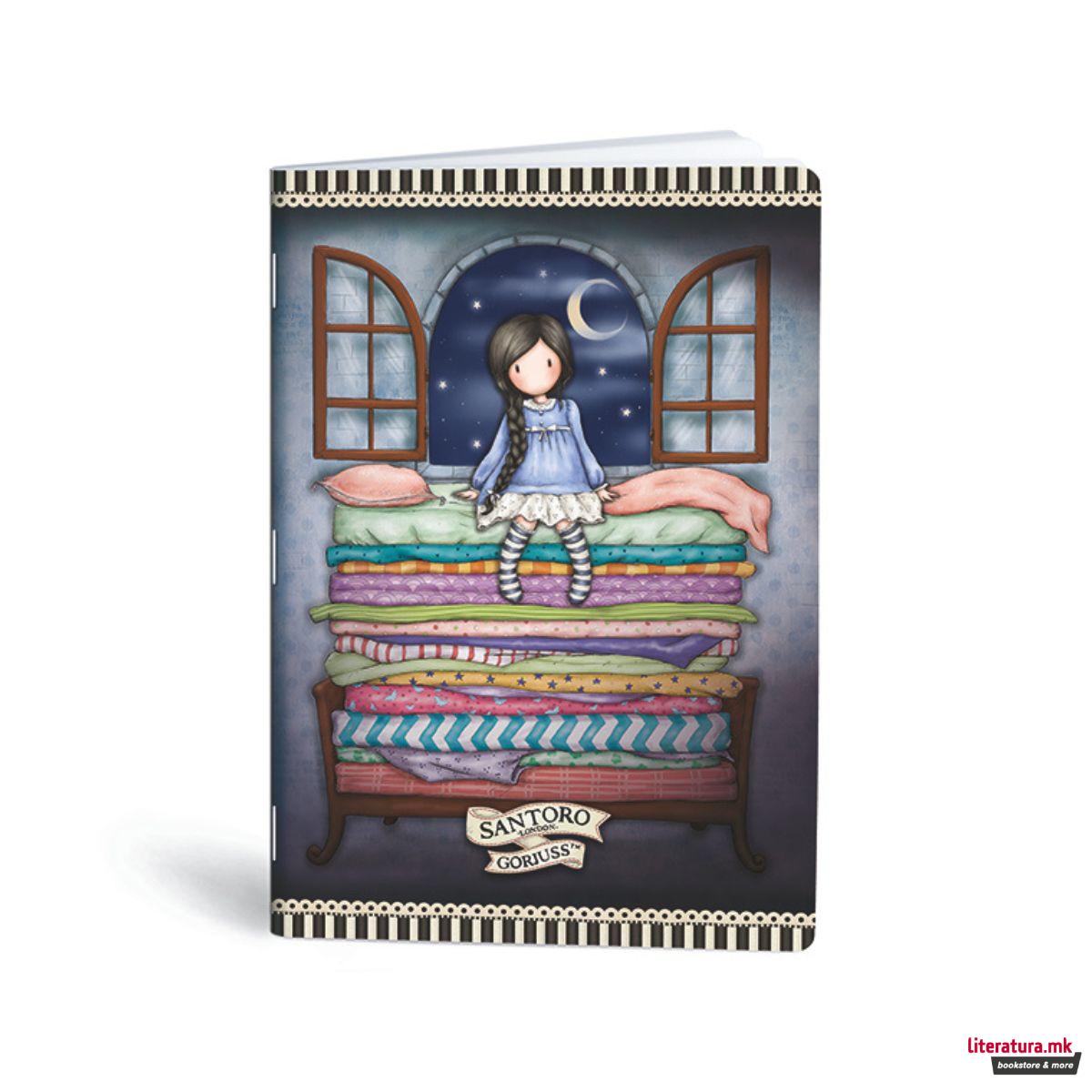 Тетратка, Lipa Mill/Mar-Mar, Santoro - Gorjuss, A5, коцки