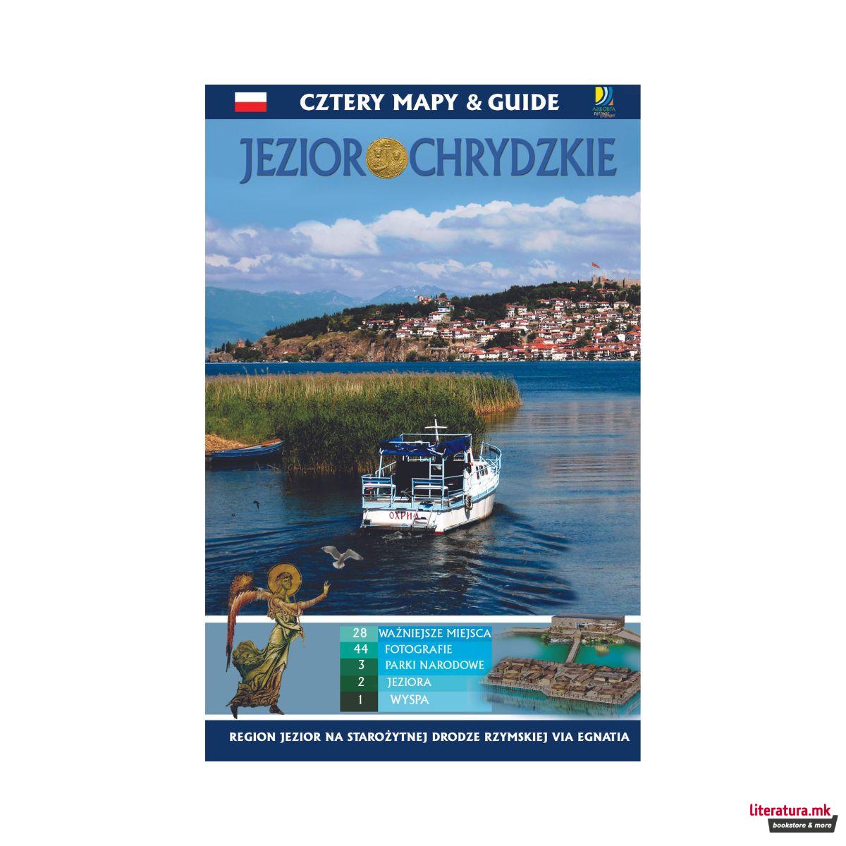 Jezioro Ochrydzkie : cztery mapy & guide