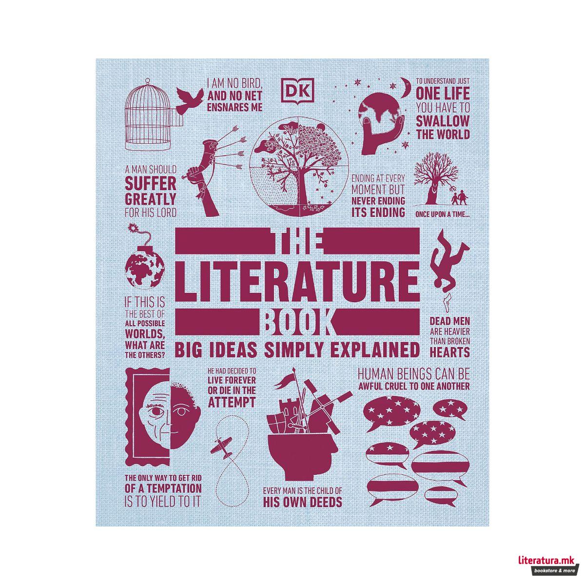 The Literature Book : Big Ideas Simply Explained 