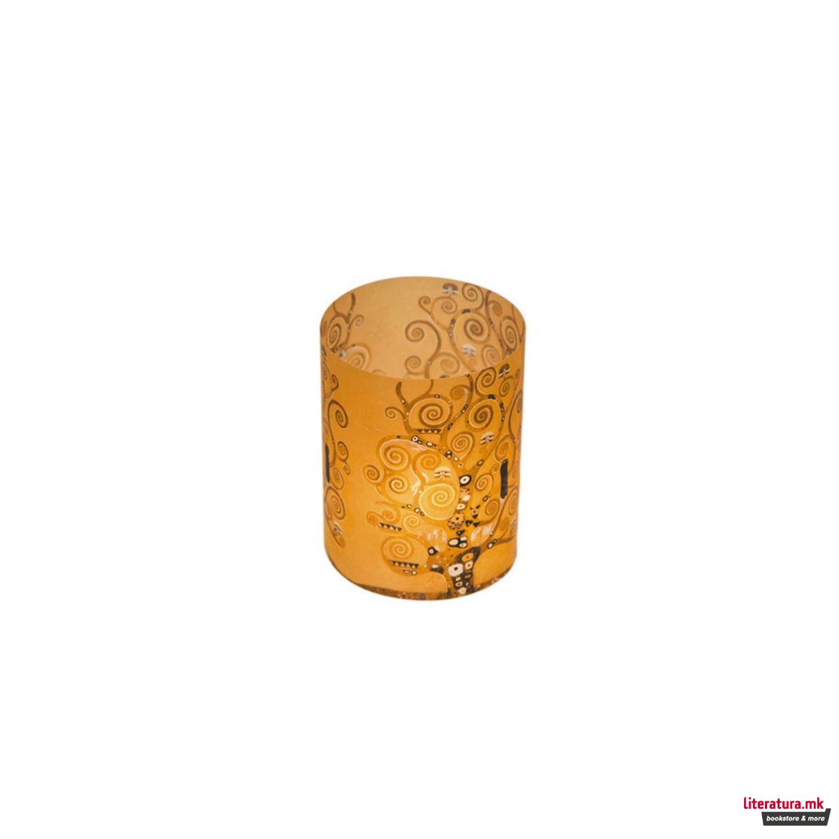 Чаша за свеќа, Gustav Klimt, 