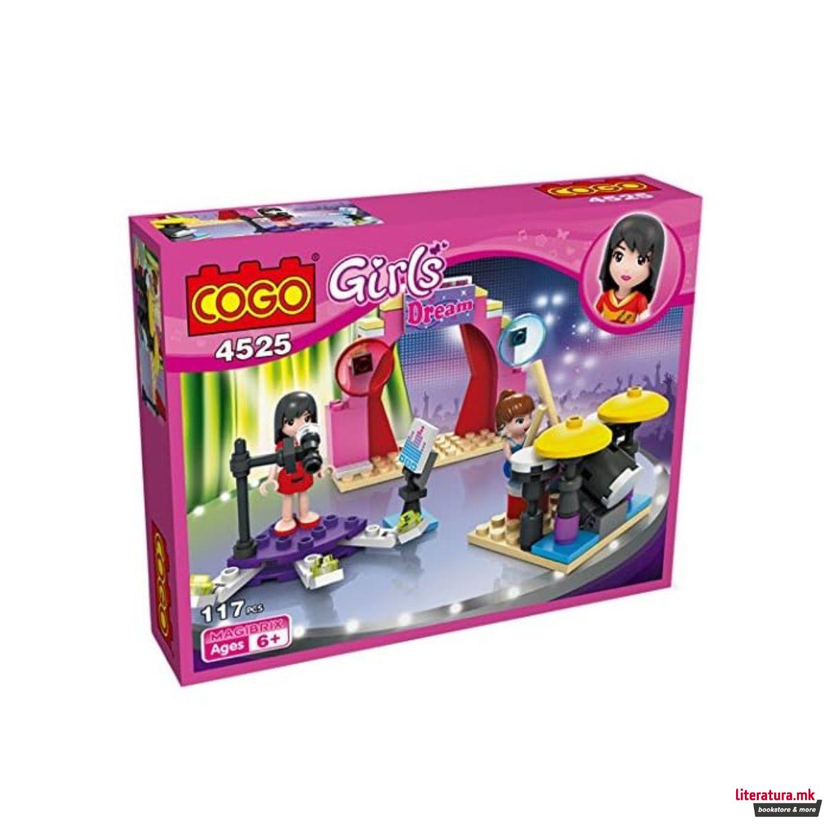 Коцки за градба, Girls, Rockstar, 116 парчиња 