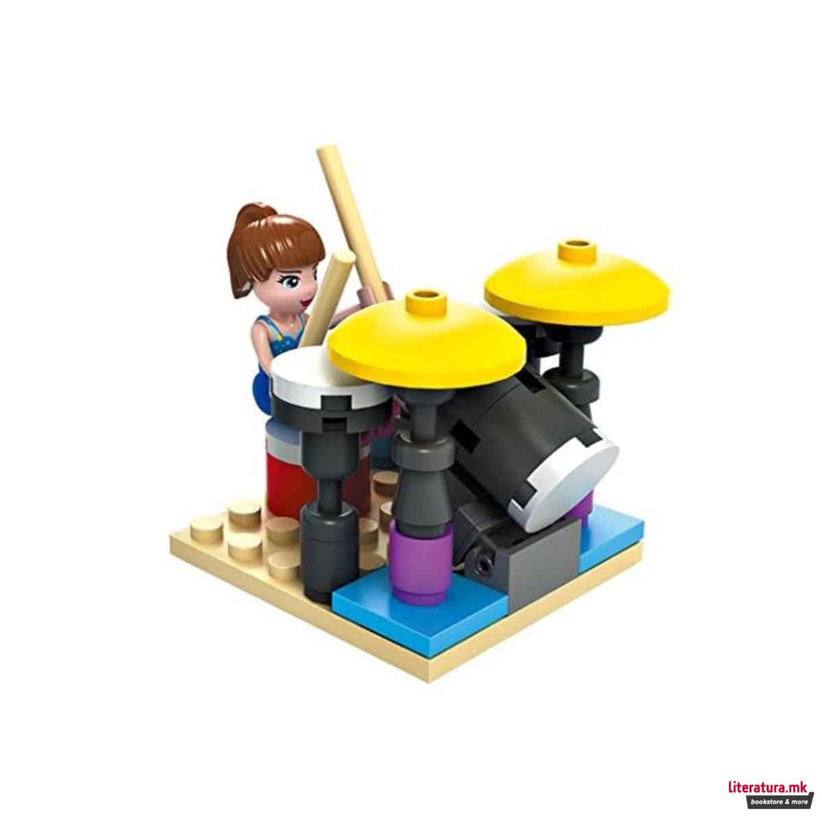 Коцки за градба, Girls, Rockstar, 116 парчиња 