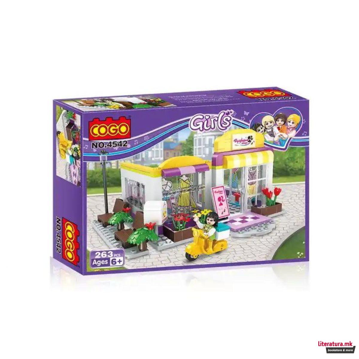 Коцки за градба, Girls, Boutique, 263 парчиња 