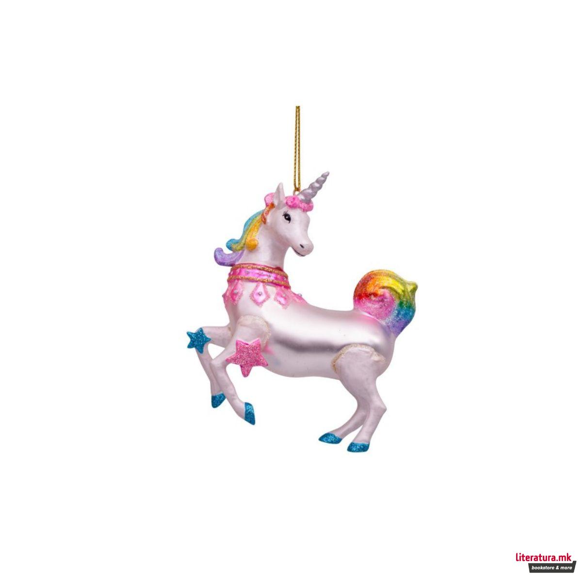Лампион, Rainbow Unicorn, 11cm 