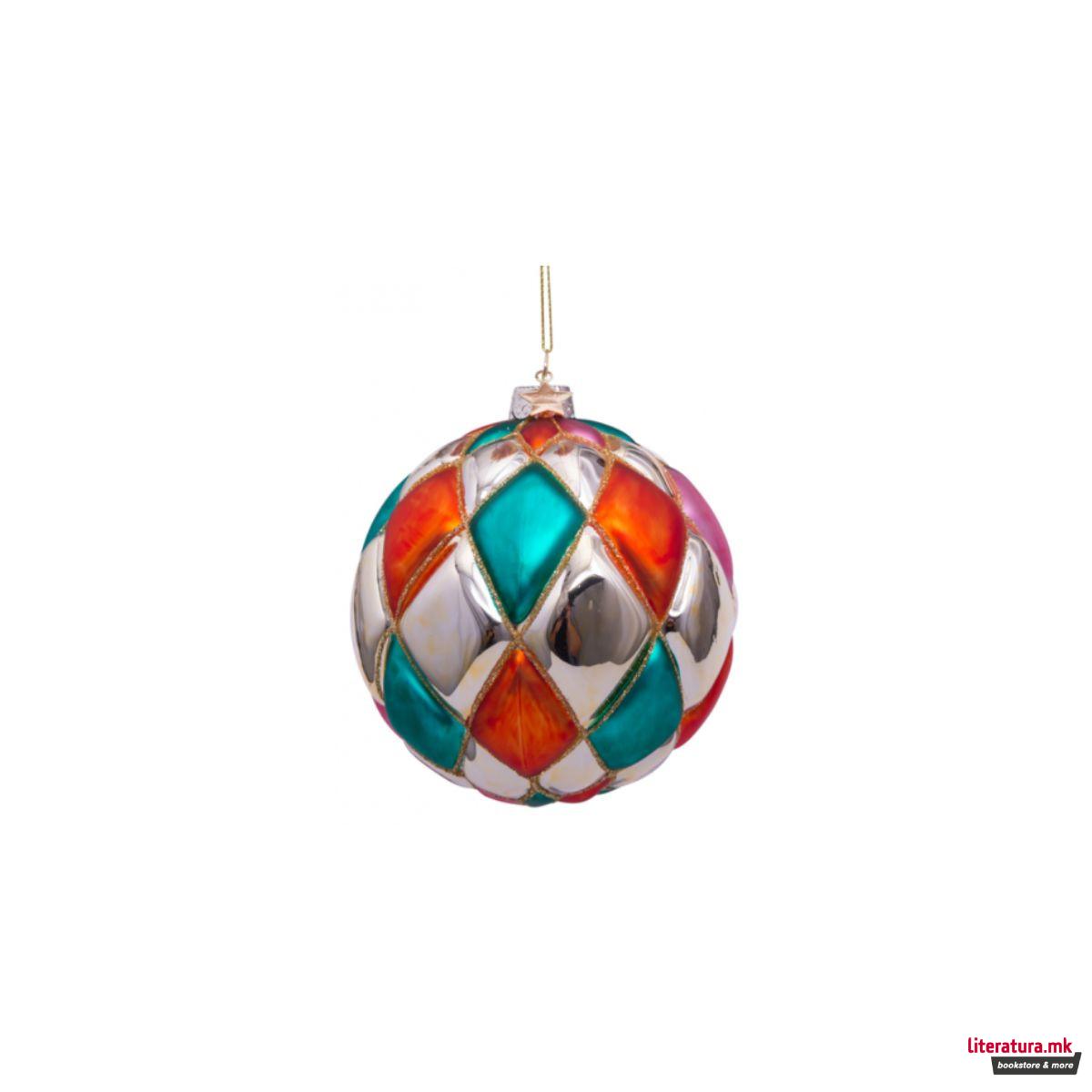 Лампион, Pink/Orange Diamonds, Ø10cm 