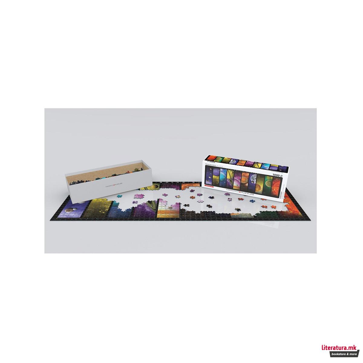 Сложувалка, The Solar System, panorama, 1000 парчиња
