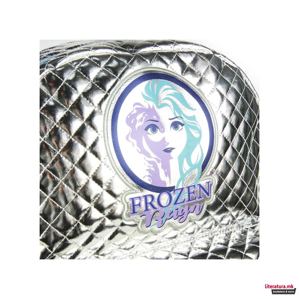 Ранец, Frozen, 2 Frozen Sisters, металик сив 