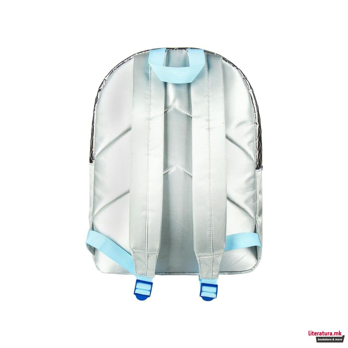 Ранец, Frozen, 2 Frozen Sisters, металик сив 