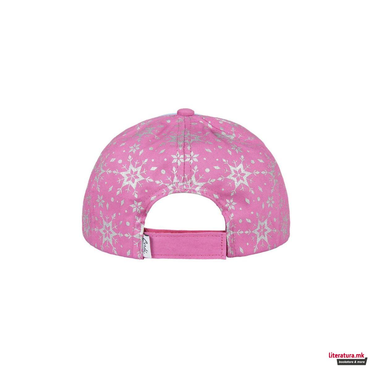 Капа, Frozen 2, Elsa & Anna, розева 