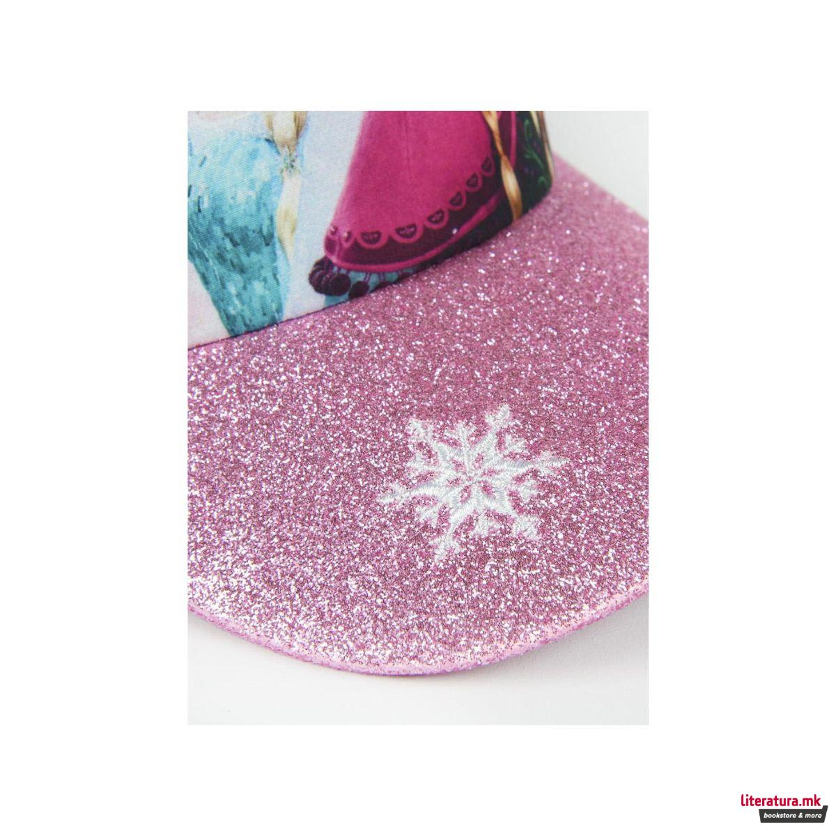 Капа, Frozen 2, Elsa & Anna, розева 