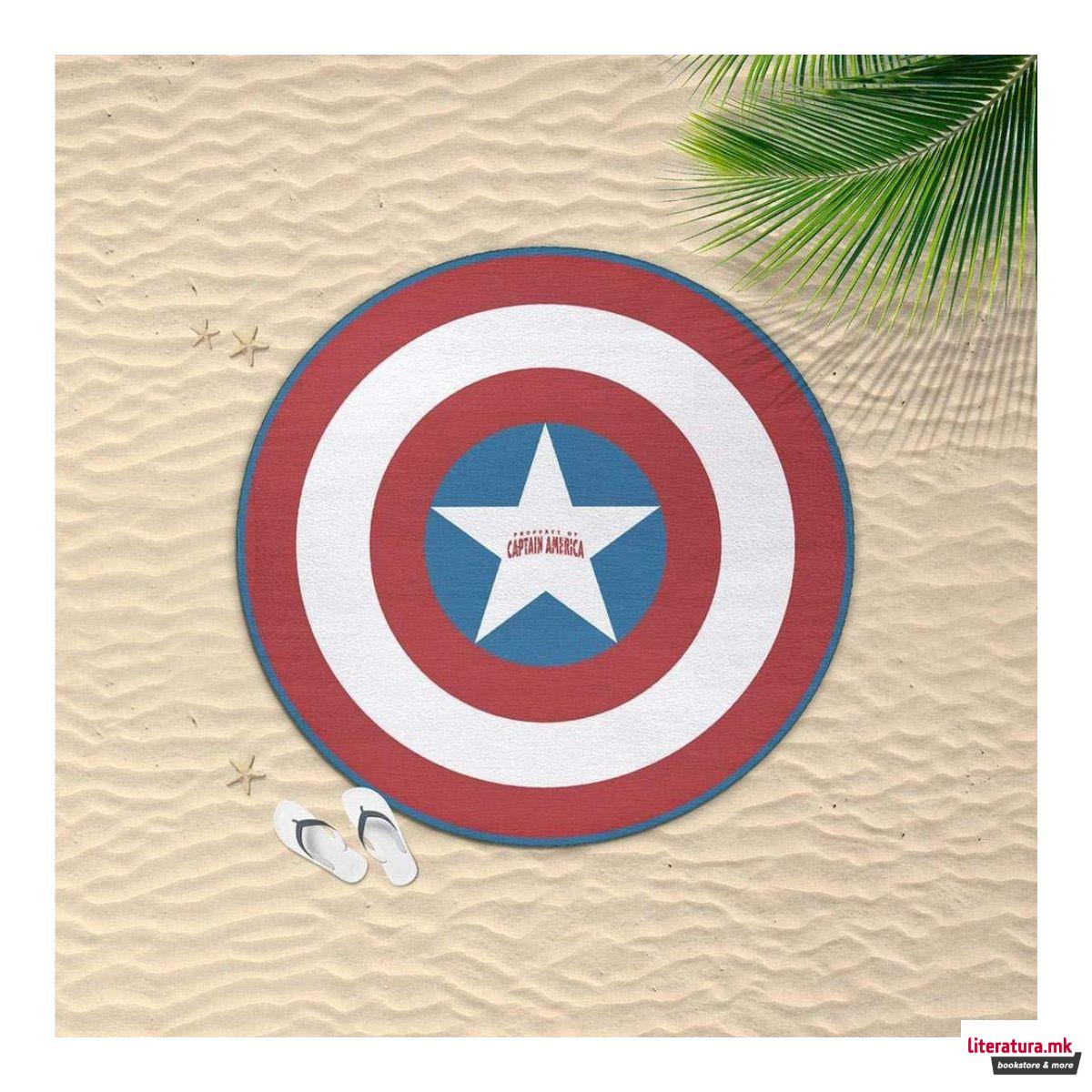 Крпа, Marvel - Captain America, округла 