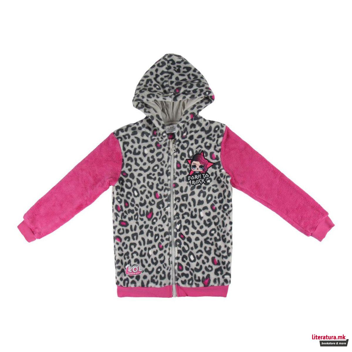 Детски дуксер - плишан, LOL, Surprise!, 8 години 