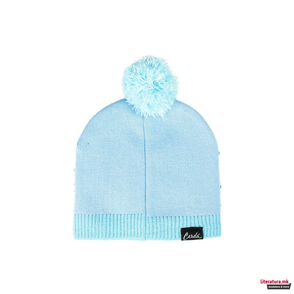 Зимска капа, Frozen, светлосинa 