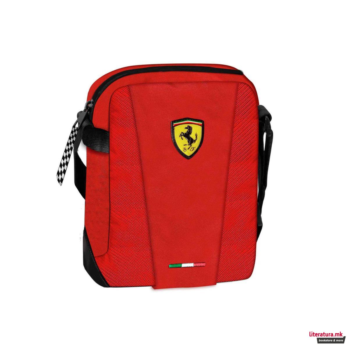 Торба за на рамо, Scuderia, црнa 