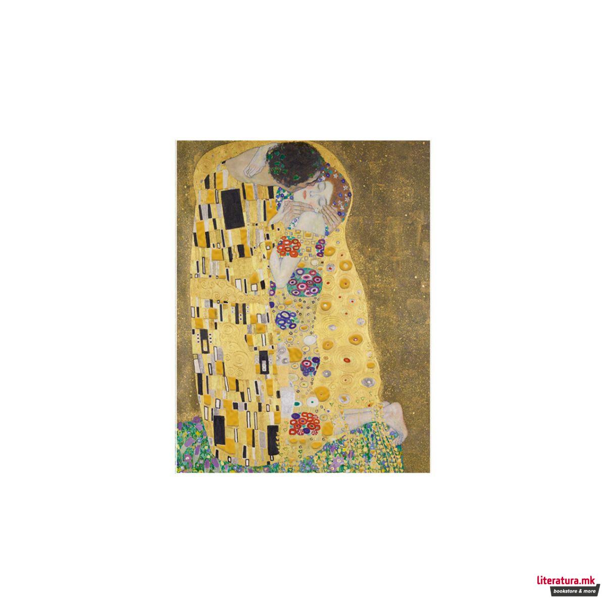 Сет од 8 уметнички стикери, Gustav Klimt 