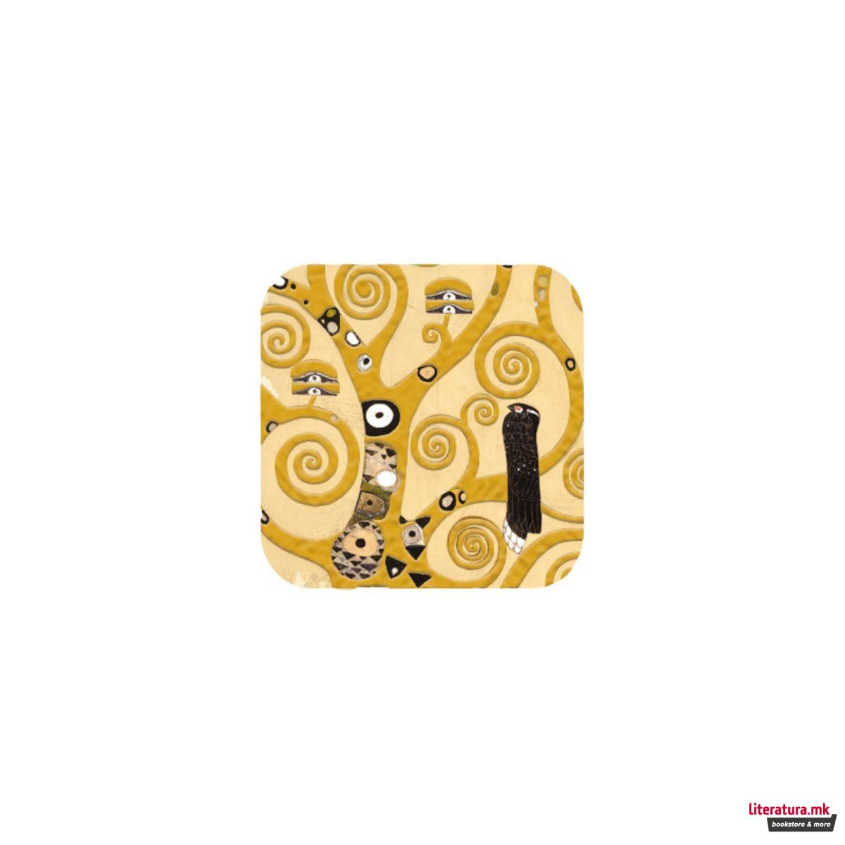 Сет од 8 уметнички стикери, Gustav Klimt 