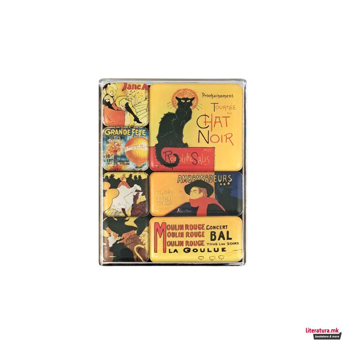 Сет од 7 магнети, Chat Noir 