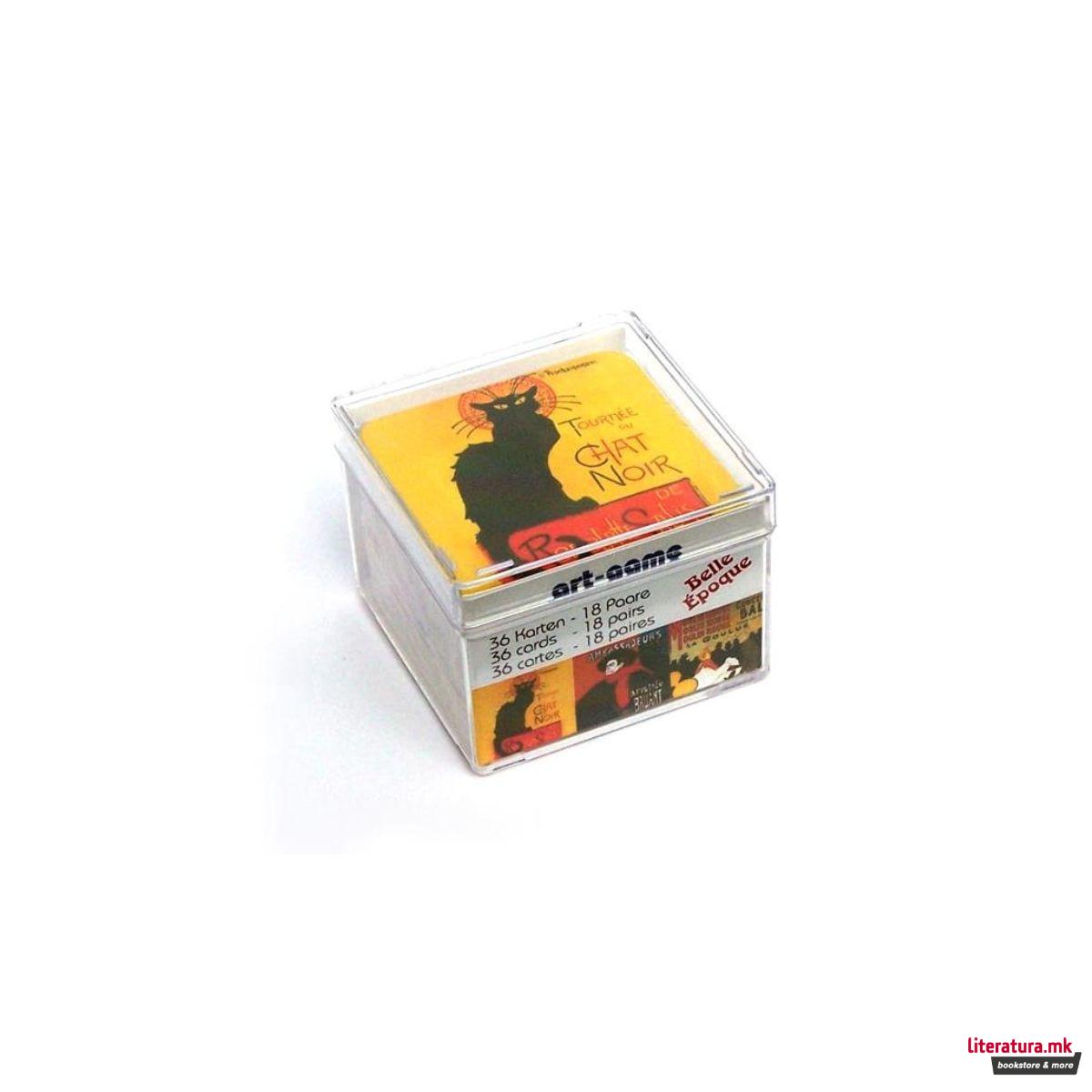 Игра со карти - Memorija, Art Nouveau, 18 дизајни