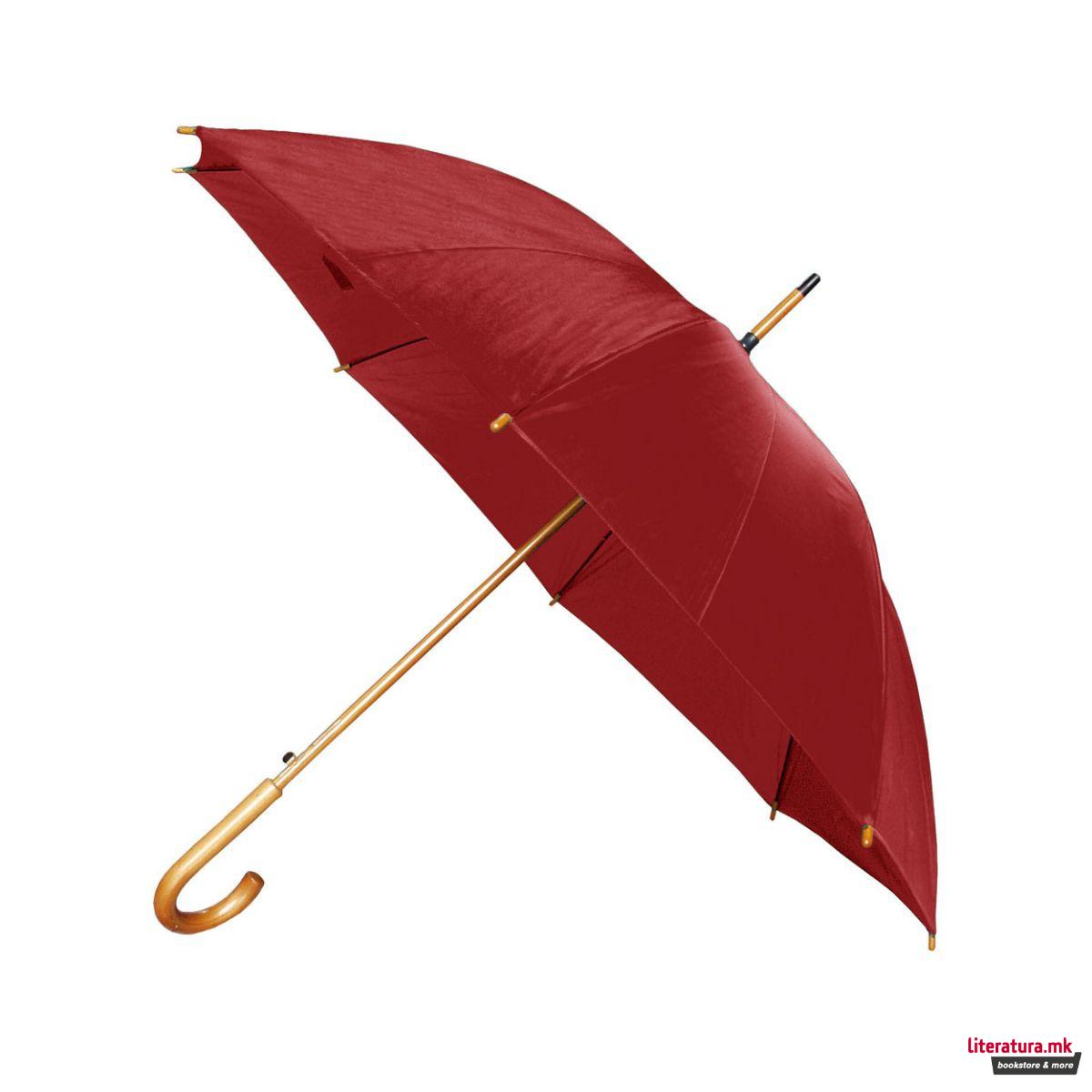 Чадор, Berg, Zeus, бордо, дрвена рачка, 105 цм 