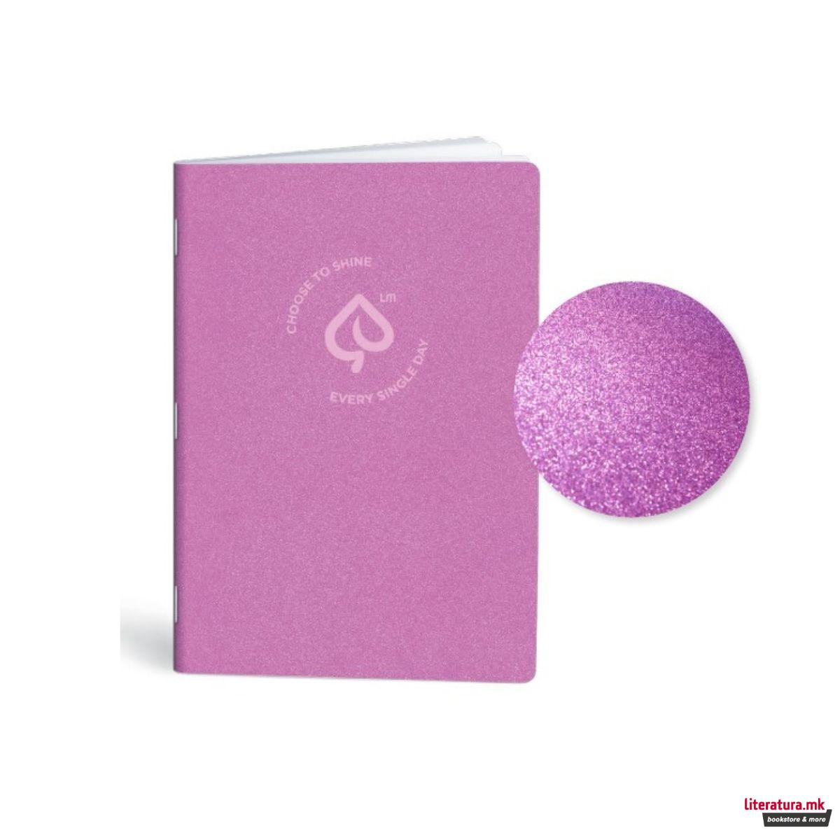 Тетратка, Lipa Mill, Premium - Shine, A4, коцки 