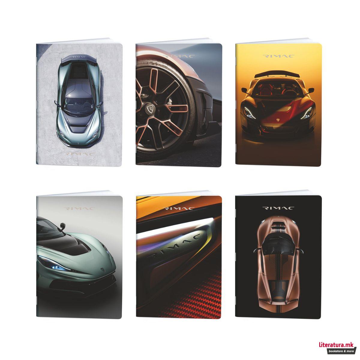 Тетратка, Lipa Mill, Rimac Cars, A4, коцки 