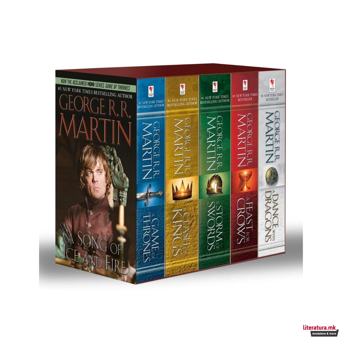 A Game of Thrones 5-Book Boxed Set (Song of Ice and Fire Series) 