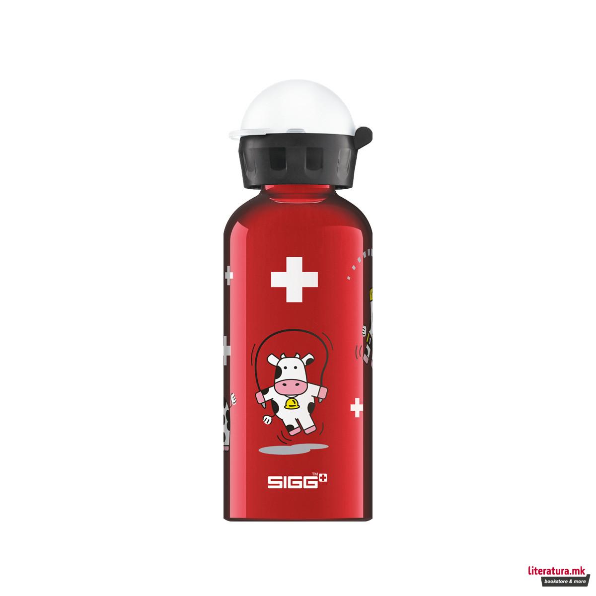 Детско шише за вода, Sigg, Funny Cows, 400мл 