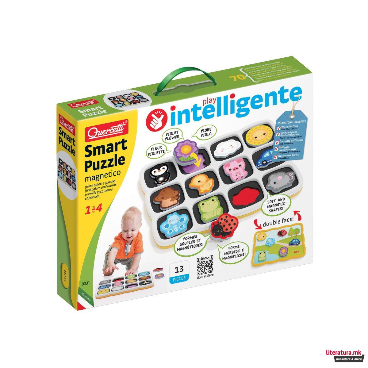 Магнетна сложувалка - Први бои и зборови, Smart Puzzle - magnetic 