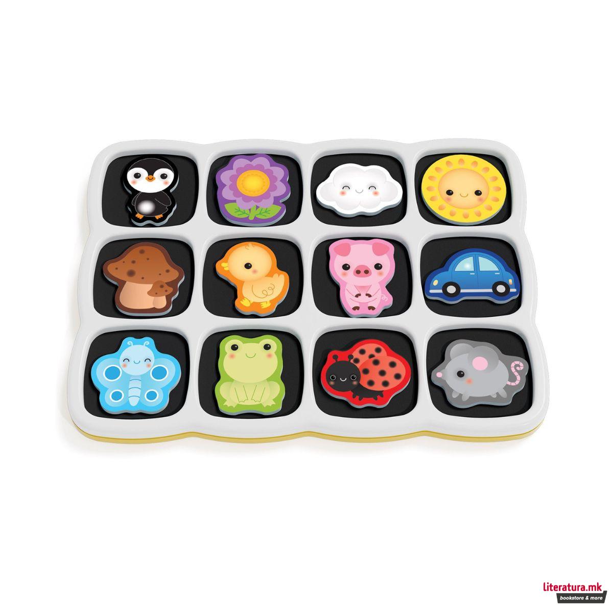 Магнетна сложувалка - Први бои и зборови, Smart Puzzle - magnetic 