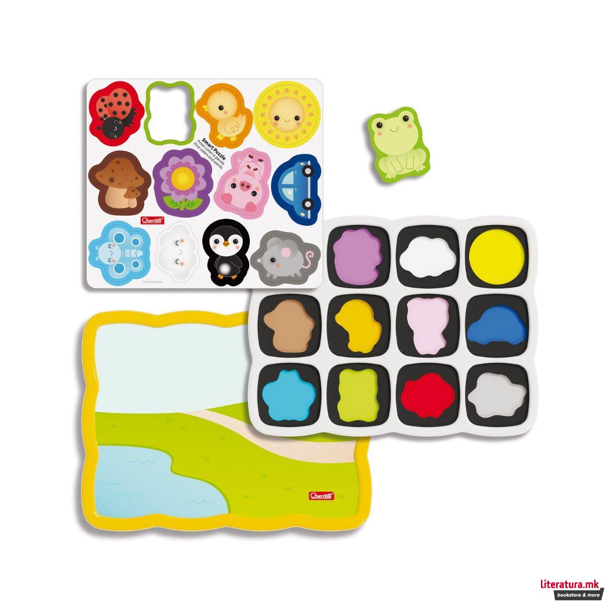 Магнетна сложувалка - Први бои и зборови, Smart Puzzle - magnetic 