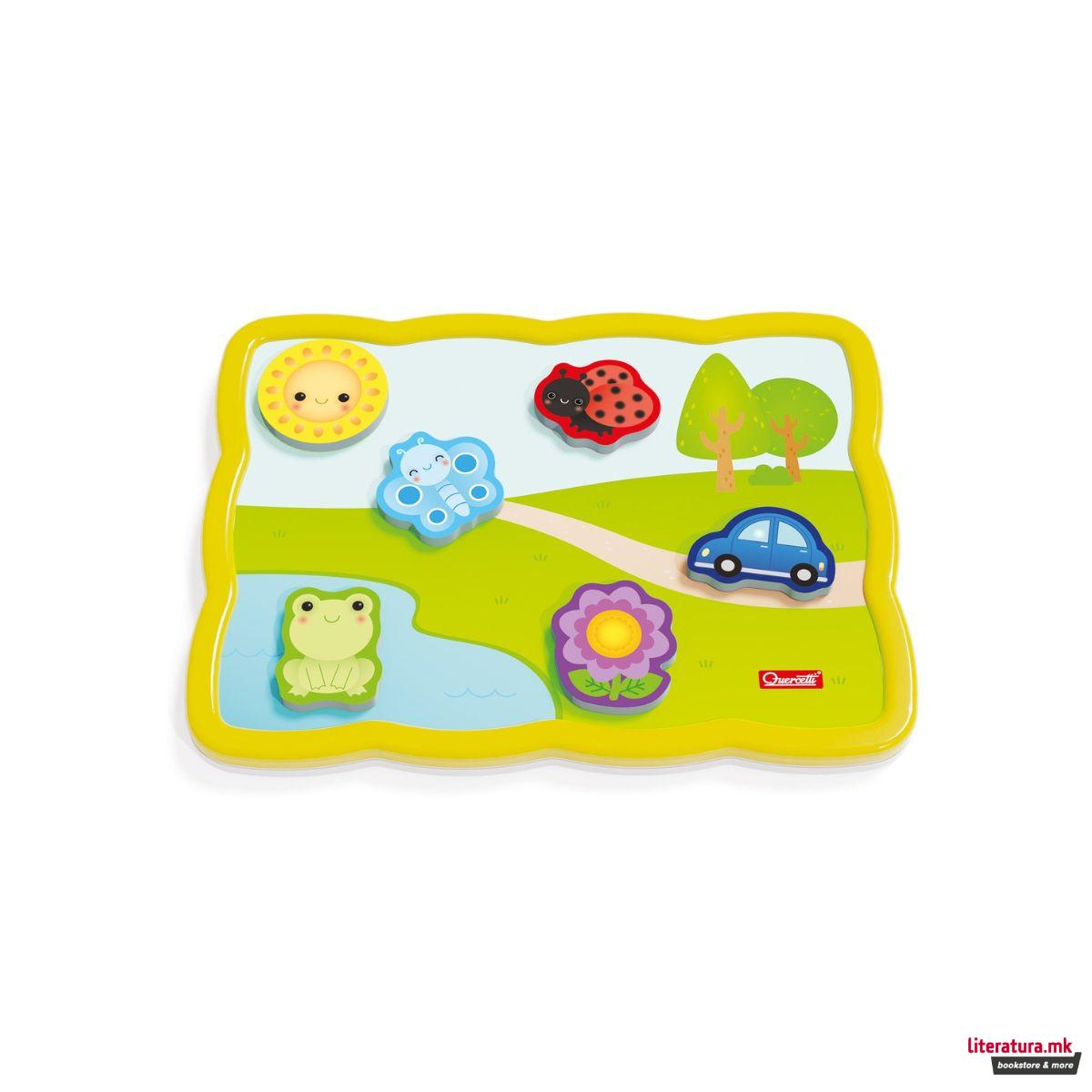 Магнетна сложувалка - Први бои и зборови, Smart Puzzle - magnetic 