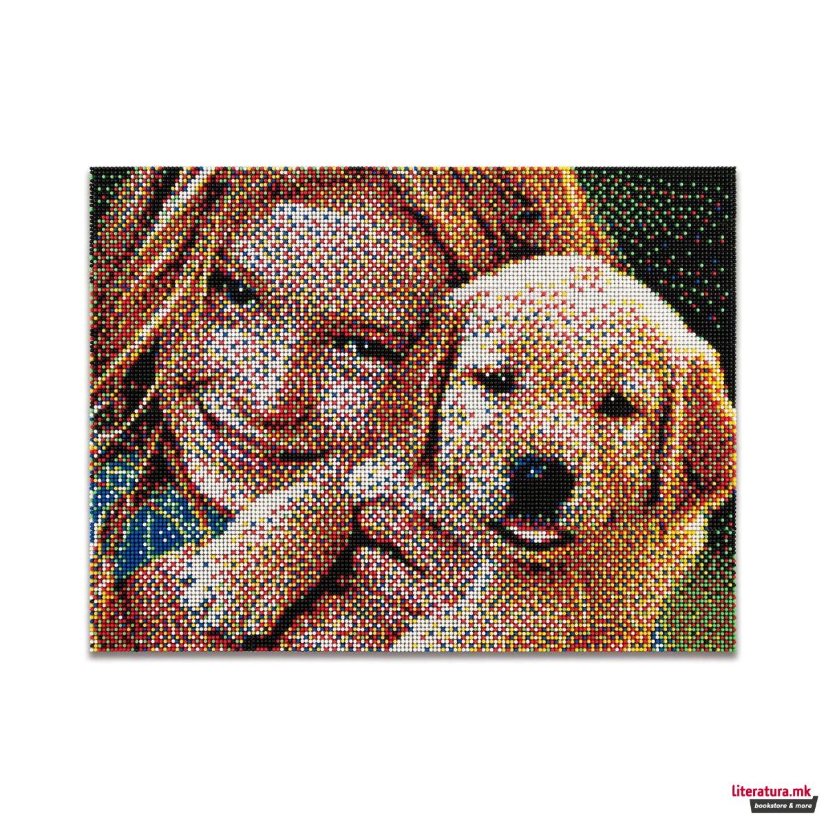 Сет од 16 табли со пинови, Pixel Photo 16, 25200 пинови