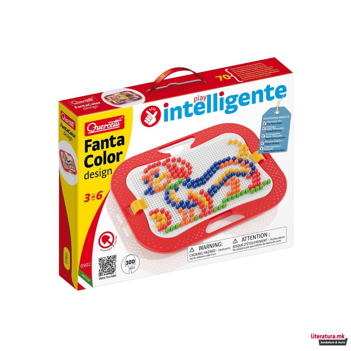 Табла со пинови, Fanta Color, Design, 300 пинови, Ø10 мм 