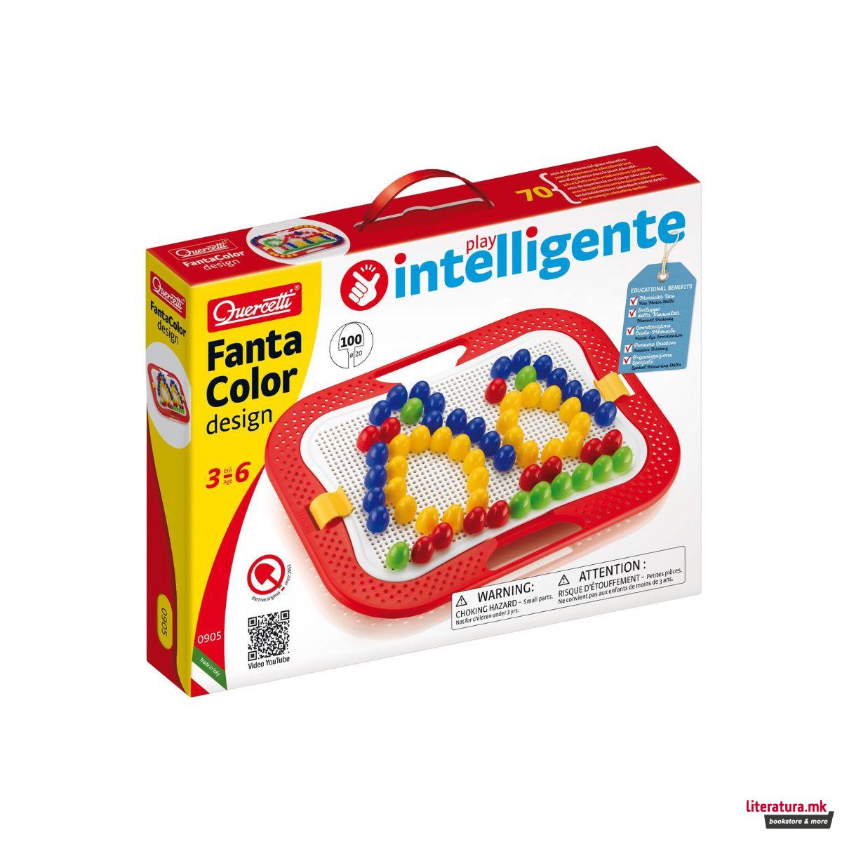 Табла со пинови, Fanta Color, Design, 100 пинови, Ø20 мм 