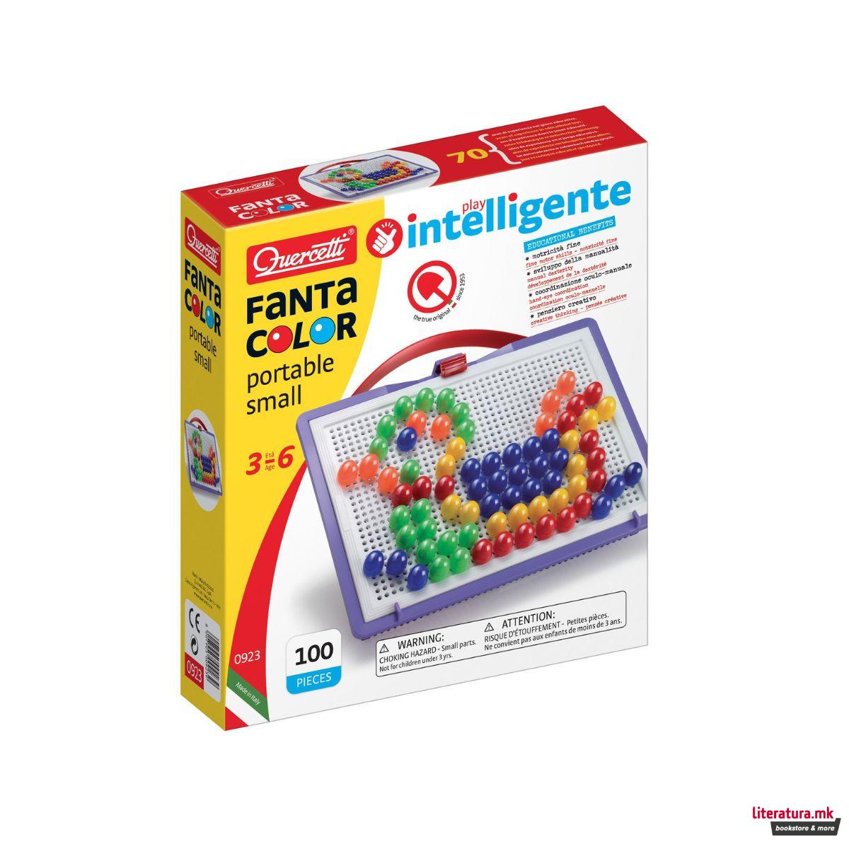 Табла со пинови, Fanta Color, Portable, мала, 100 пинови, Ø15 мм 