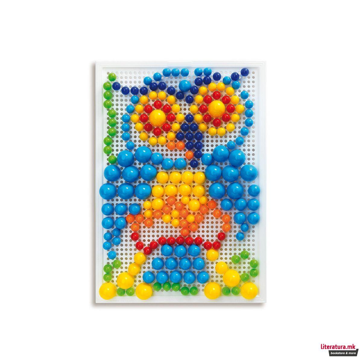 Табла со пинови, Fanta Color, Portable, голема, 280 пинови, mix 