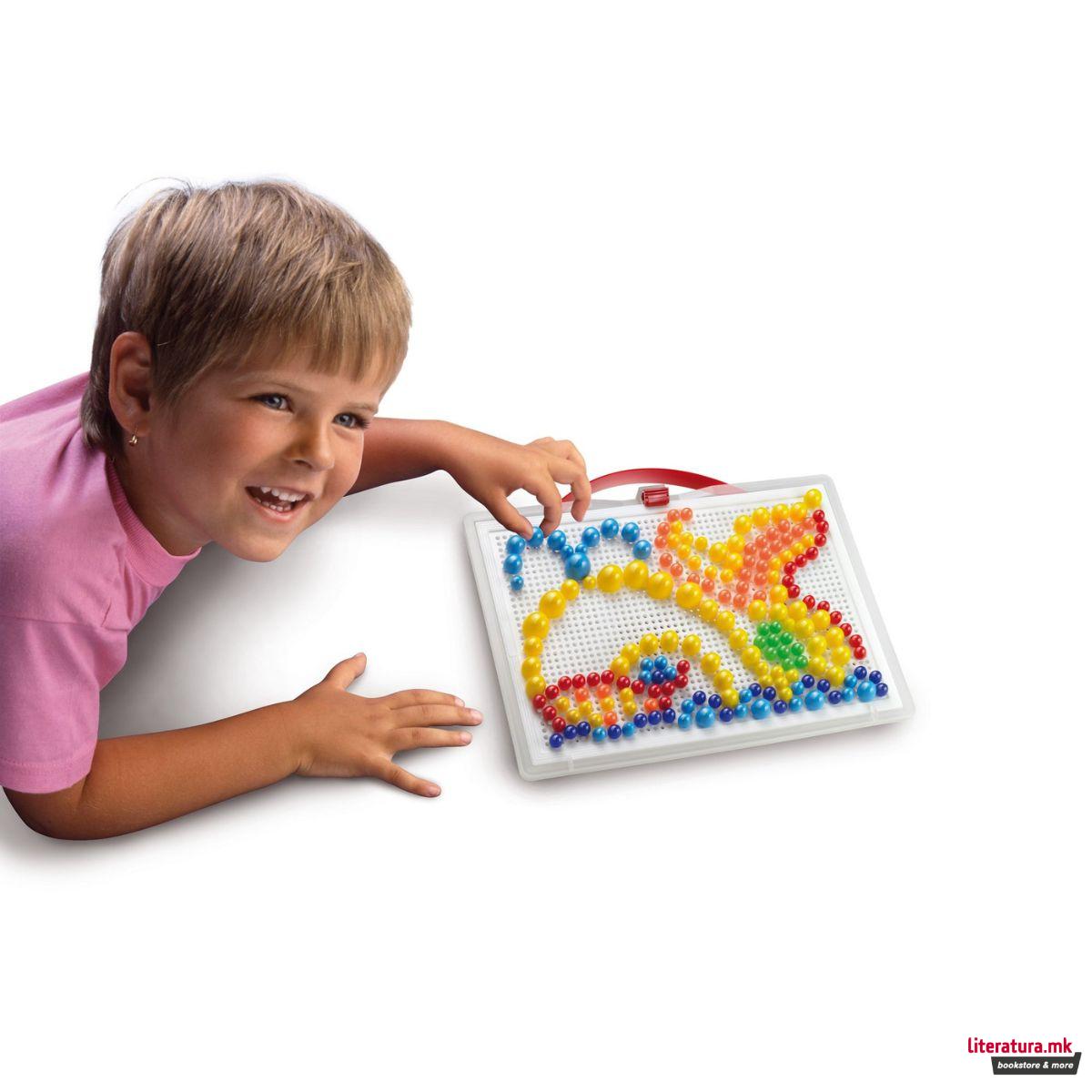 Табла со пинови, Fanta Color, Portable, голема, 280 пинови, mix 