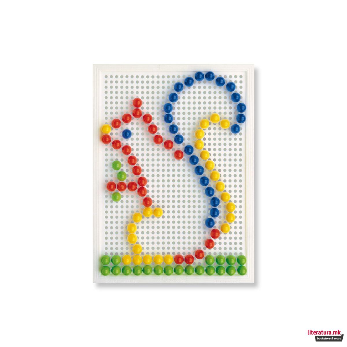 Табла со пинови, Fanta Color Basic, 100 пинови, Ø10 мм 