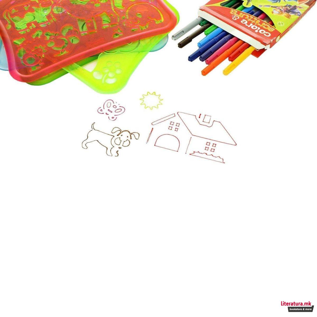 Шаблони за цртање, Фарма 